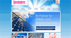 Desktop Screenshot of cux-solar.de